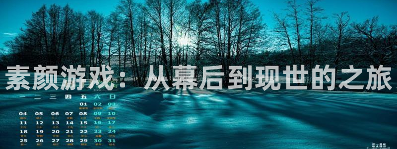 沐春奇亿娱乐：素颜游戏：从幕后到现世的之旅