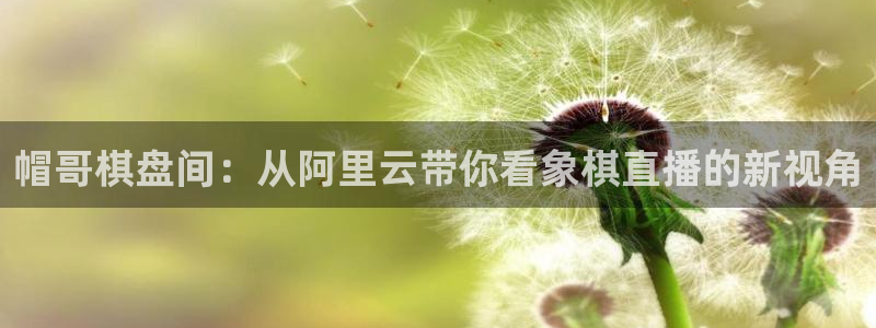 山猫体育赛事直播免费观看：帽哥棋盘间：从阿里云带你看象棋直播的新视角